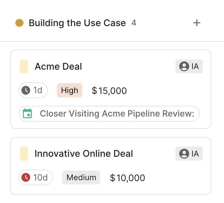 Pipeline summary